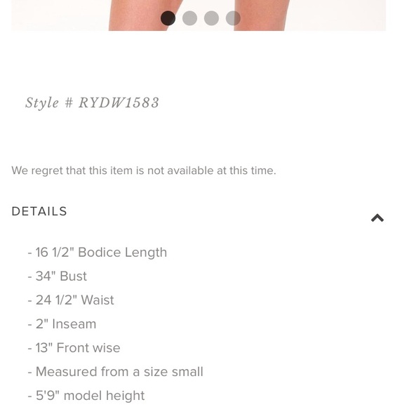 Green v neck tie front romper - Picture 6 of 6